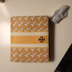 Tory Burch T zag zip mini wallet